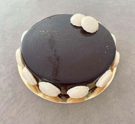 entremets chocolat et praliné