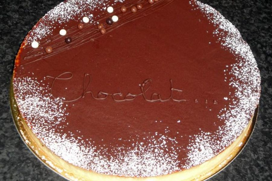 La tarte au chocolat par Couleurs sucrées