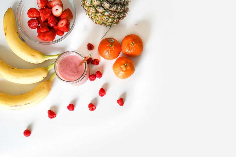 Fruits sur une table